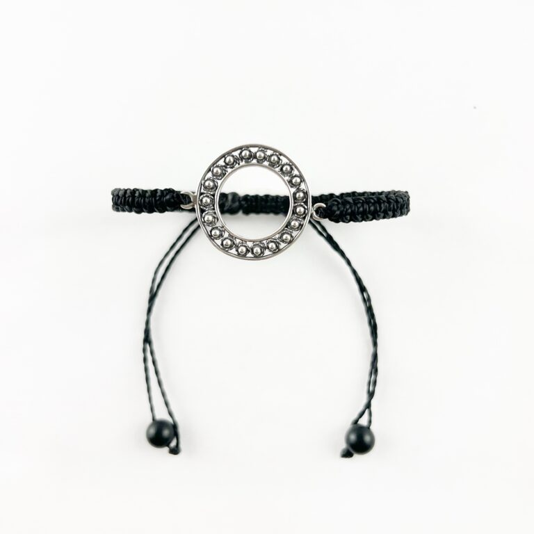 Pulsera Macrame Saturno Grande